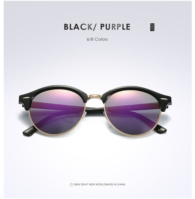 Sunglasses Womens Brand Round Glasses Classic Sunglasses