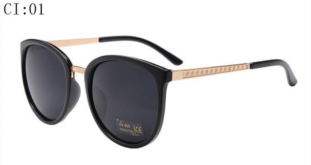 Round Fashion Glasses Oversized Sunglasses Women Brand Designer Luxury Womens Eyeglasses