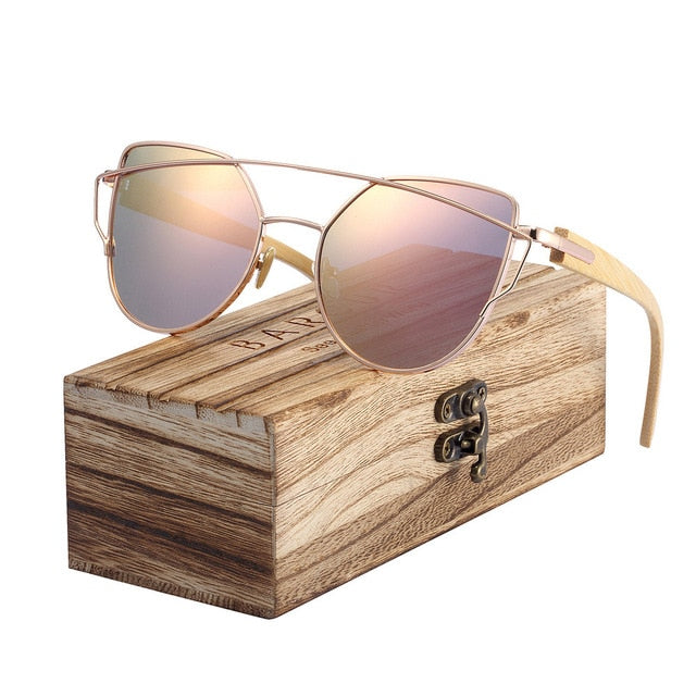 Bamboo Cat Eye Sunglasses 2019 Models