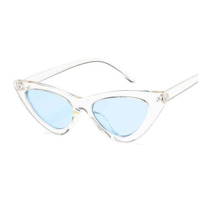 Small Cat Eye Ladies Sunglasses Women Vintage Sexy Glasses