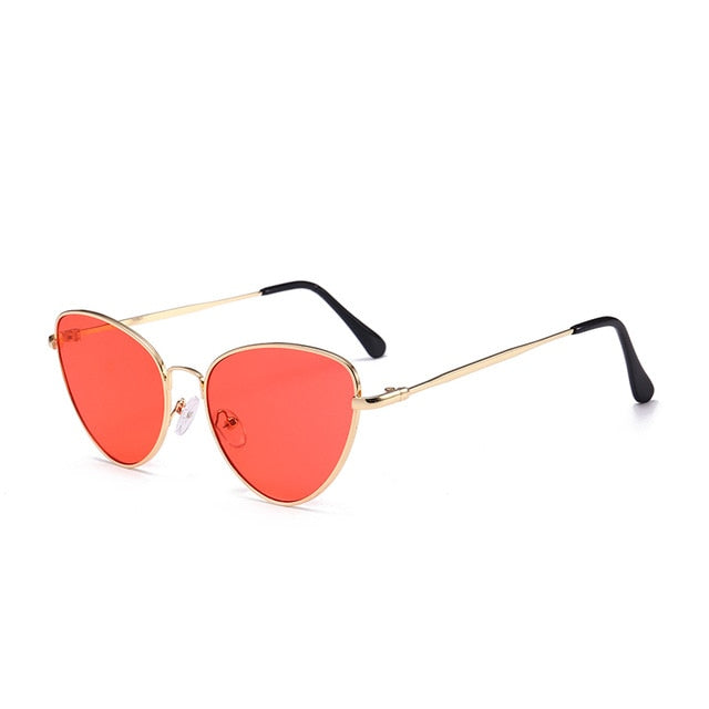 Sexy Small Vintage Cat Eye Sunglasses Women 2019