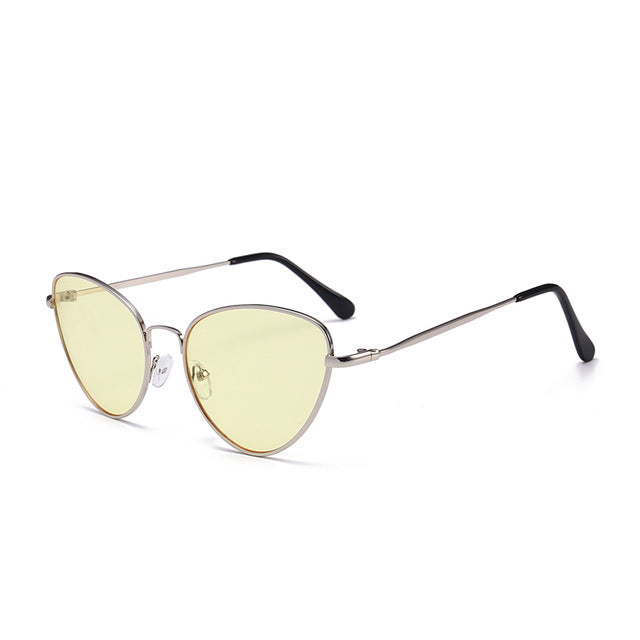 Sexy Small Vintage Cat Eye Sunglasses Women 2019