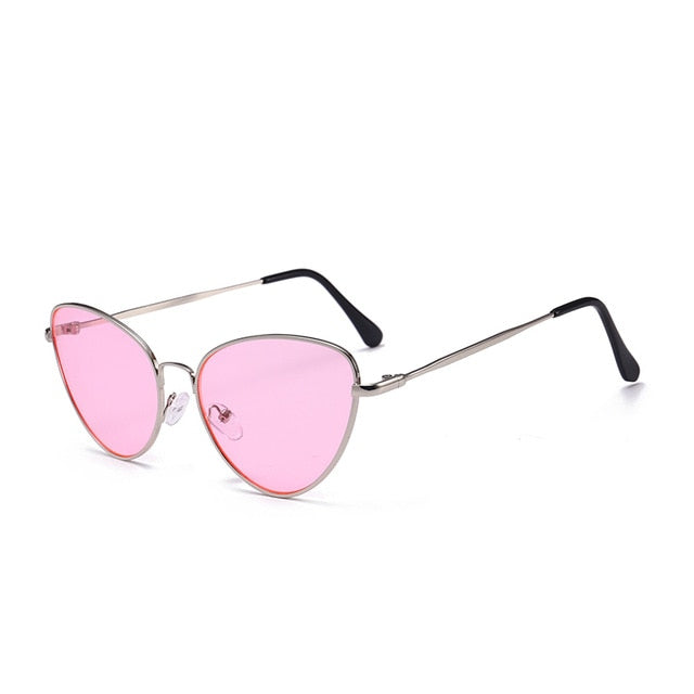 Sexy Small Vintage Cat Eye Sunglasses Women 2019