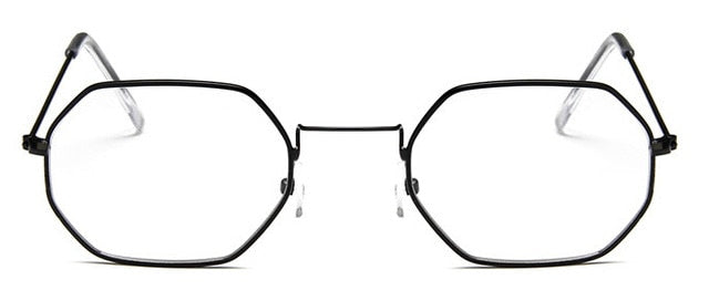 Sunglasses Metal Women Brand Fashion Rimless Clear Ocean Lenses Sunglasses
