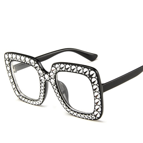 Women Brand Design Flash Square Shades Female Mirror Sunglasses