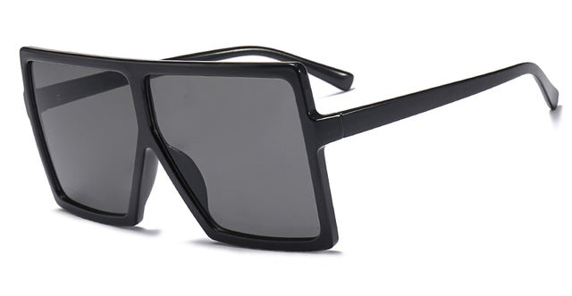 Oversized Sunglasses Women Brand Designer Big Frame Square Sunglasses Models