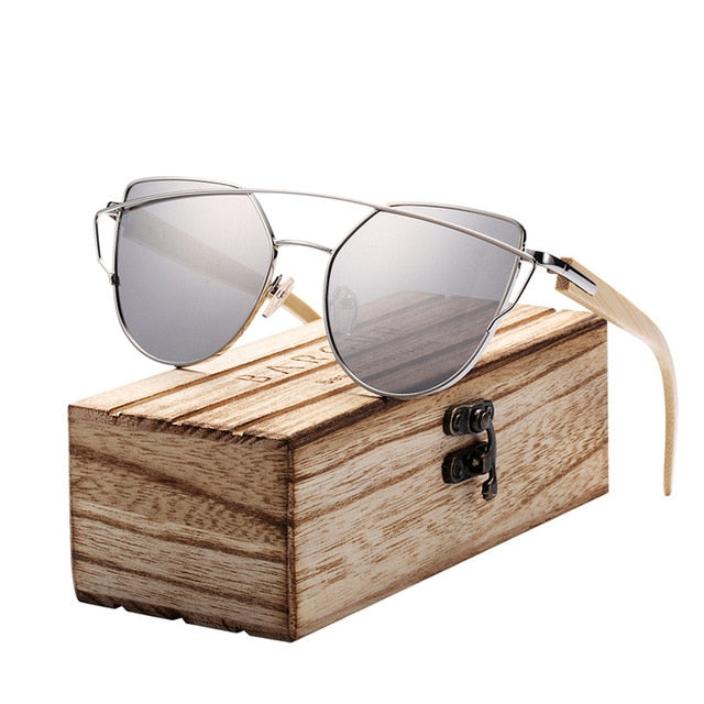 Bamboo Cat Eye Sunglasses 2019 Models