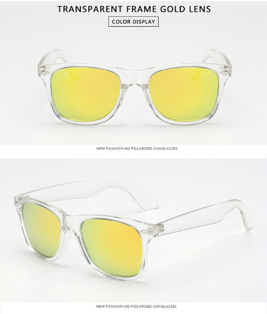 Long Goalkeeper Mirror Reflective Sunglasses Women Models