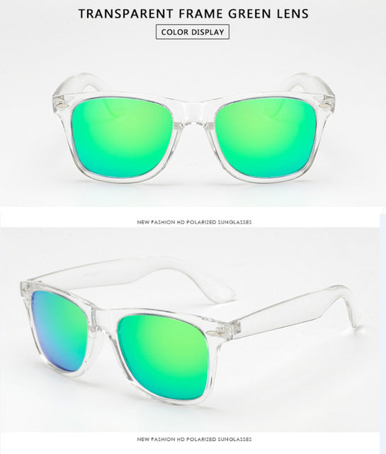 Long Goalkeeper Mirror Reflective Sunglasses Women Models
