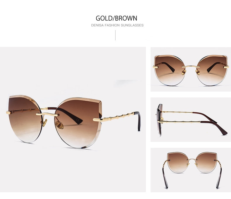 Cool Women Sunglasses Cat Eye Fashion Glasses Models
