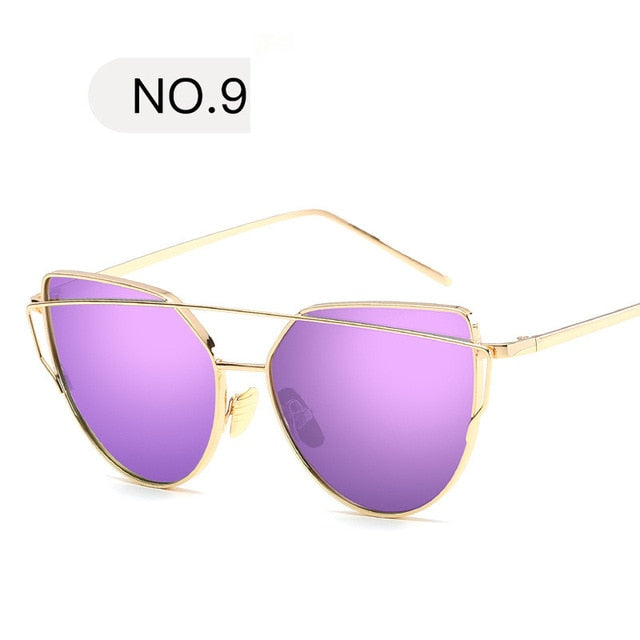 New Fashion Cat Eye Sunglasses Women Luxury Brand Design