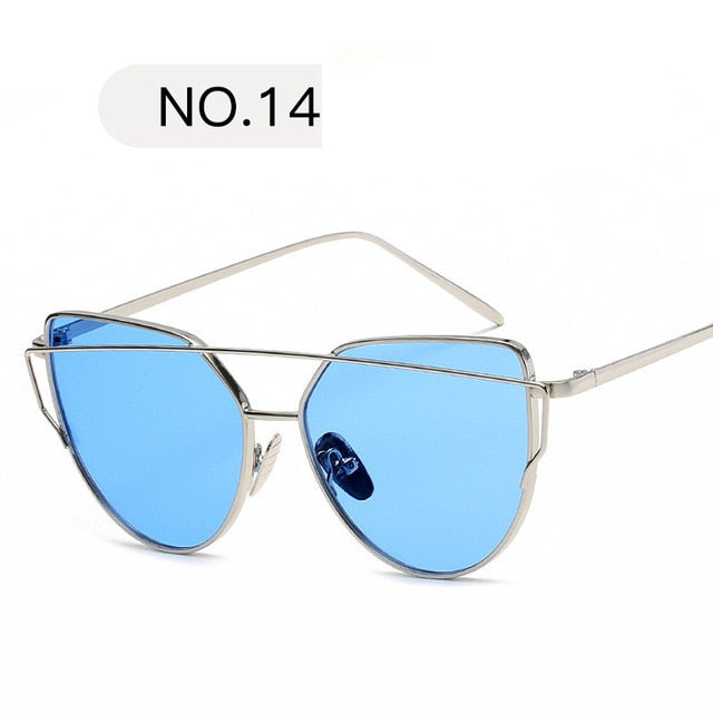 New Fashion Cat Eye Sunglasses Women Luxury Brand Design