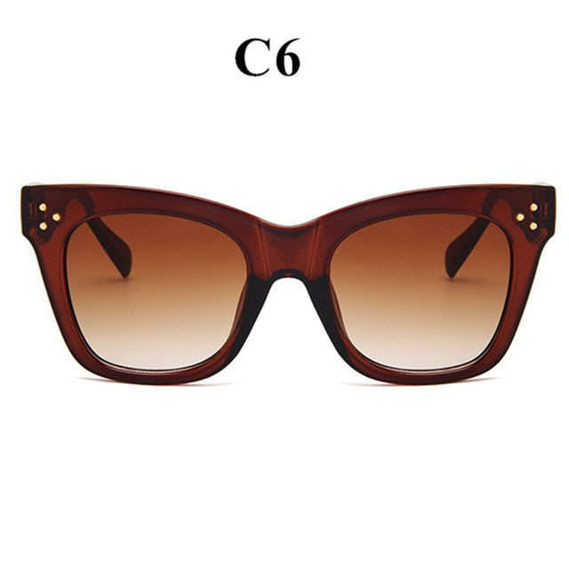 2019 Classic Cat Eye Sunglasses Women Female Design Eyeglasses