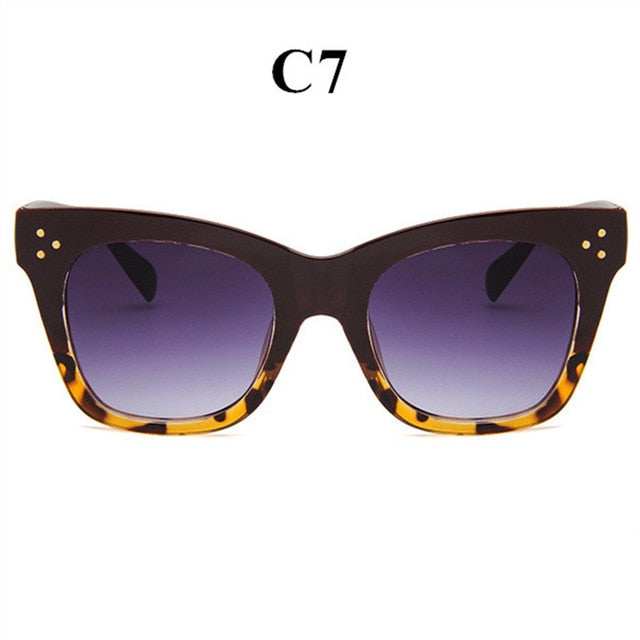2019 Classic Cat Eye Sunglasses Women Female Design Eyeglasses