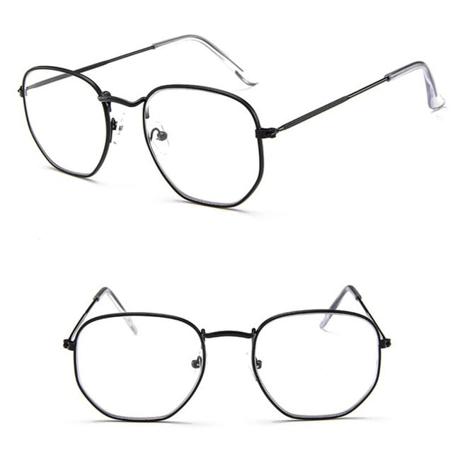 Sunglasses Women Glasses Lady Luxury Retro Metal