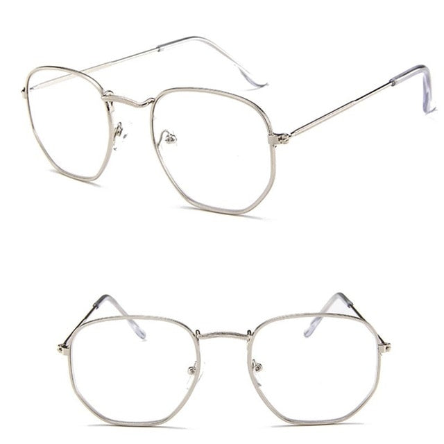 Sunglasses Women Glasses Lady Luxury Retro Metal