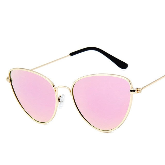 New Metal Cateye Women Sunglasses 2019