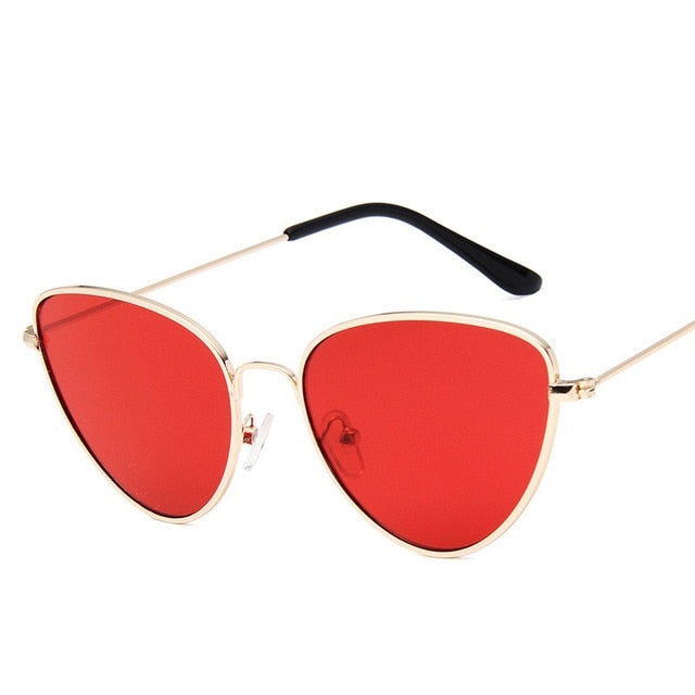 New Metal Cateye Women Sunglasses 2019