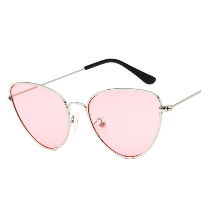 New Metal Cateye Women Sunglasses 2019