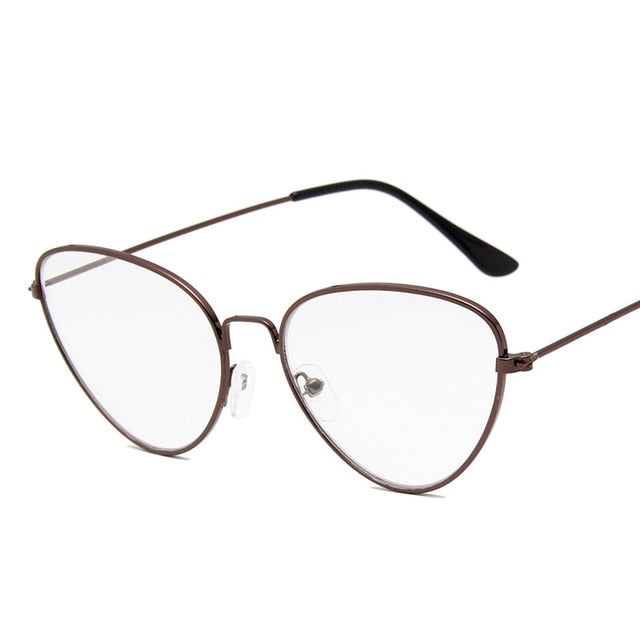 New Metal Cateye Women Sunglasses 2019