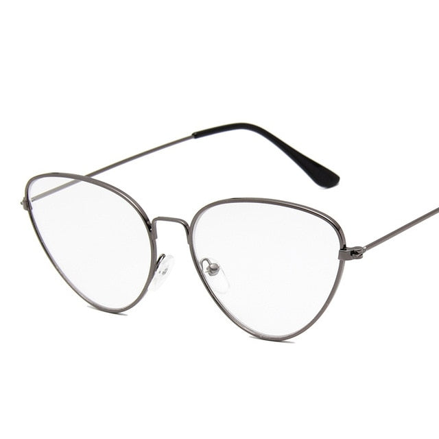 New Metal Cateye Women Sunglasses 2019
