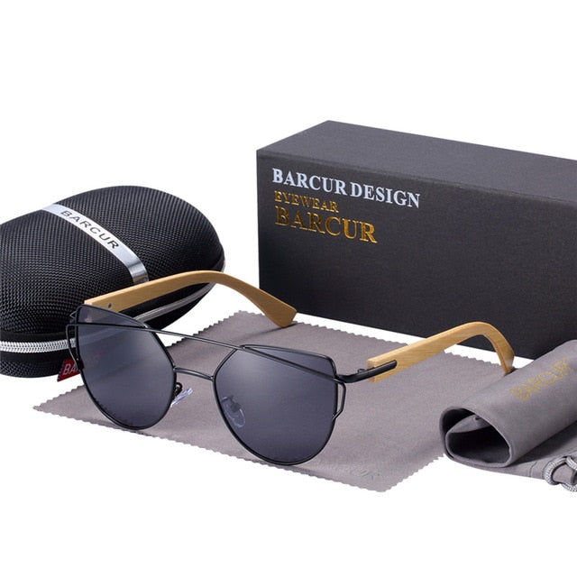 Bamboo Cat Eye Sunglasses 2019 Models