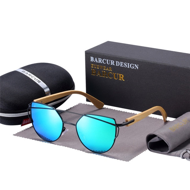 Bamboo Cat Eye Sunglasses 2019 Models