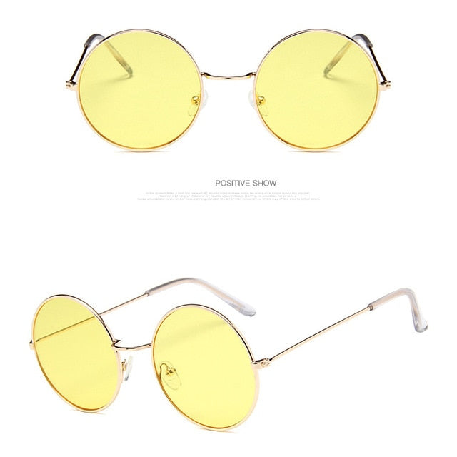 Retro Round Sunglasses Women 2019