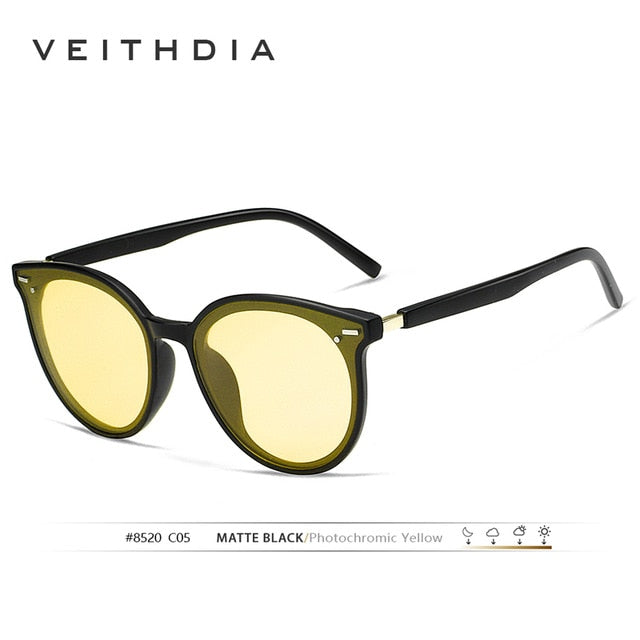Brand Womens Sunglasses Mirror Lens Day Night Dual Female