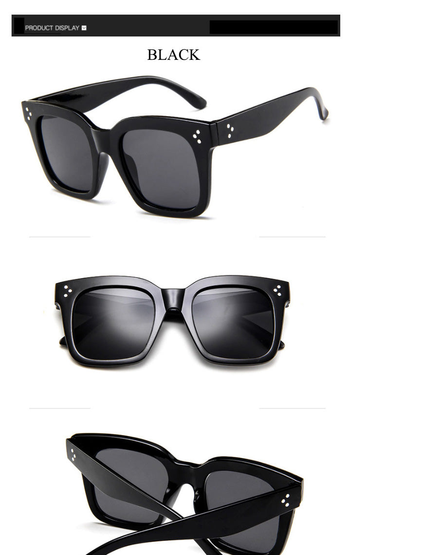 New Square Sunglasses Women Brand Designer Retro Mirror Fashion