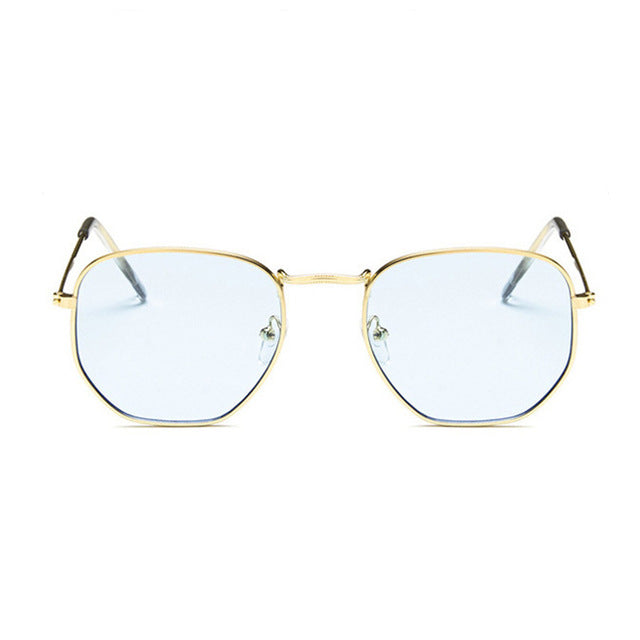 2019 Women Sunglasses Round Retro Rivet Frame Sunglasses Models