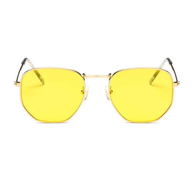 2019 Women Sunglasses Round Retro Rivet Frame Sunglasses Models