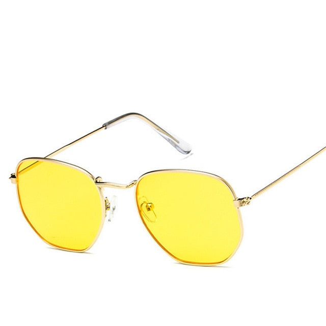 Sunglasses Women Glasses Lady Luxury Retro Metal