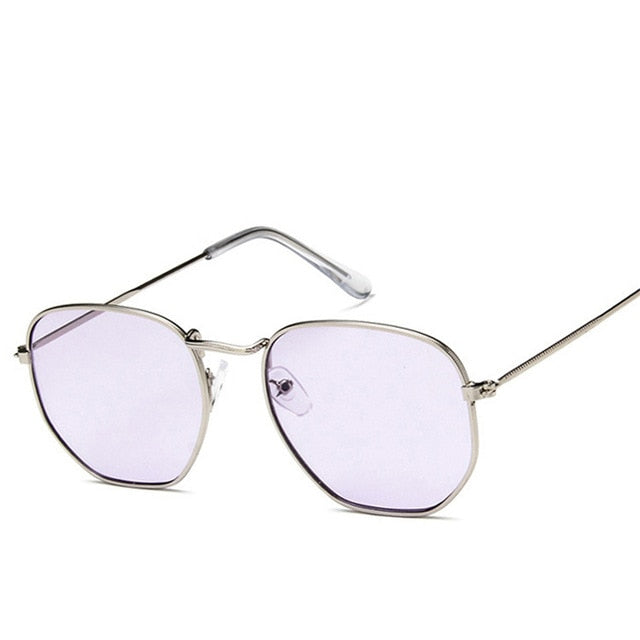 Sunglasses Women Glasses Lady Luxury Retro Metal