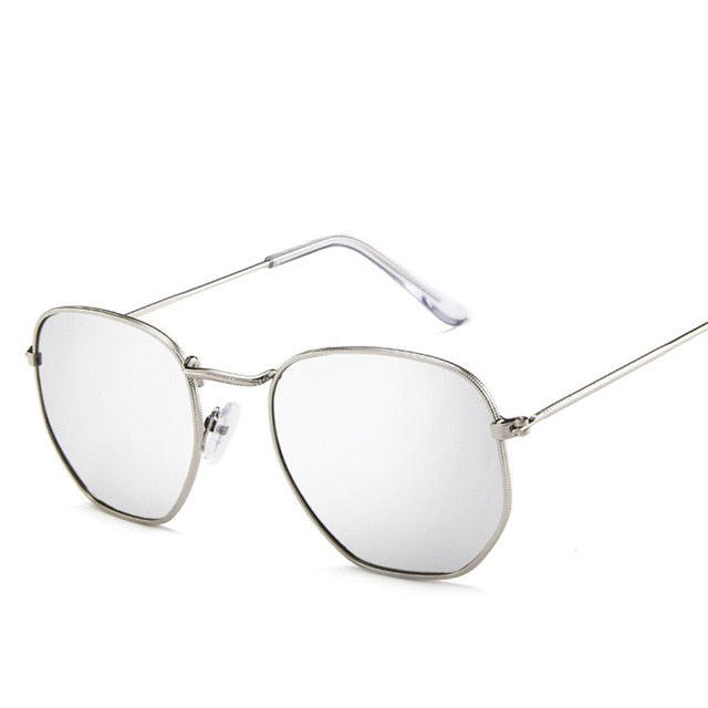 Sunglasses Women Glasses Lady Luxury Retro Metal