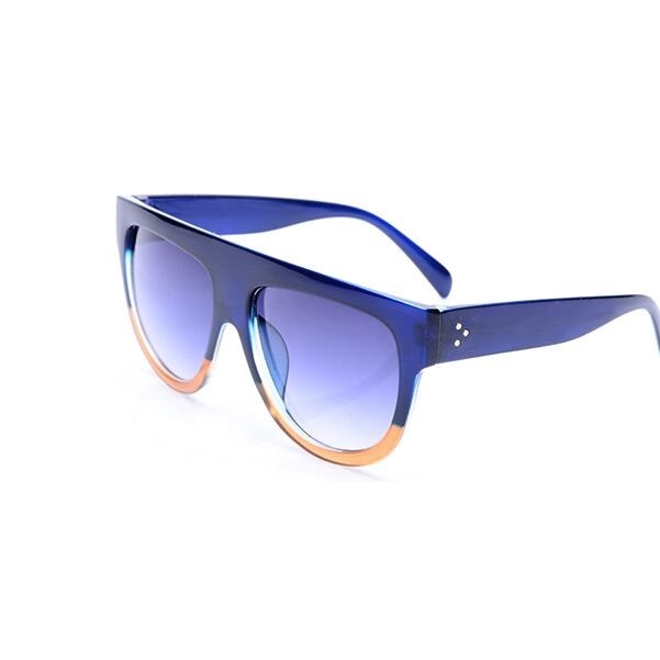 Flat Top Oversized Square Women Sunglasses 2019