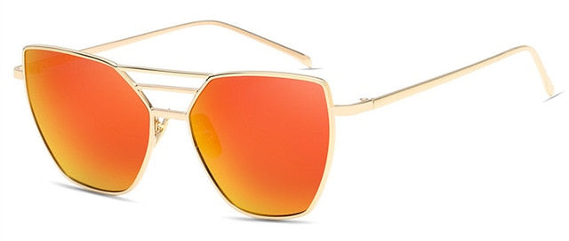New Fashion Women Sunglasses Retro Brand Designer Sunglasses Square