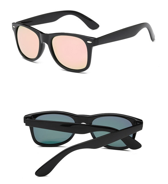 Turtle Retro Sunglasses Eyewear Fashion Driving Mirrored Sunglasses