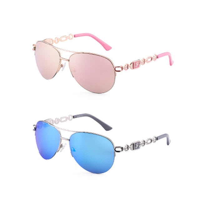 Women Mirror Fashion Pink Classic Female Sunglasses models