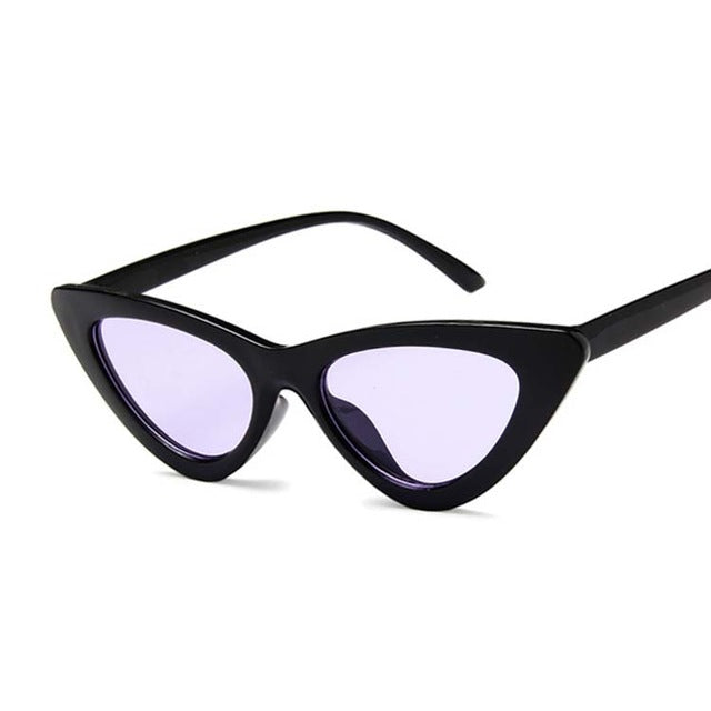 Small Cat Eye Ladies Sunglasses Women Vintage Sexy Glasses