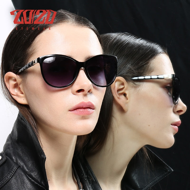 Brand Design Women Cat Eye Sunglasses Female Style  Glasses Models
