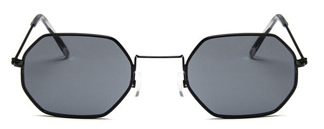 Sunglasses Metal Women Brand Fashion Rimless Clear Ocean Lenses Sunglasses
