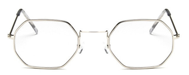 Sunglasses Metal Women Brand Fashion Rimless Clear Ocean Lenses Sunglasses