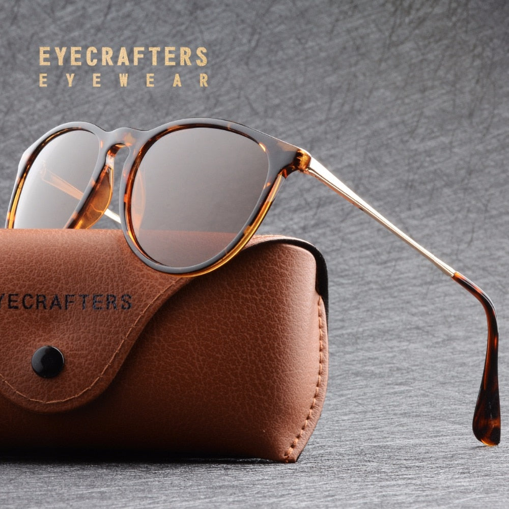 New Brand Sunglasses Womens Retro Vintage Cat Eye Mirrored Sunglasses