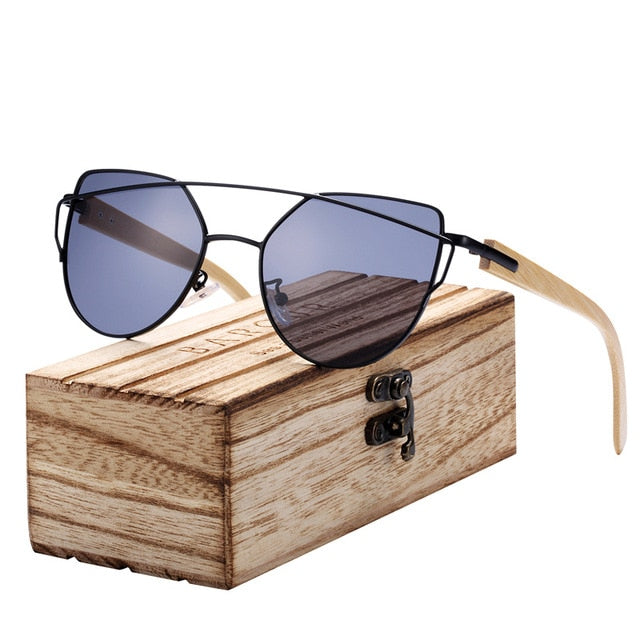 Bamboo Cat Eye Sunglasses 2019 Models