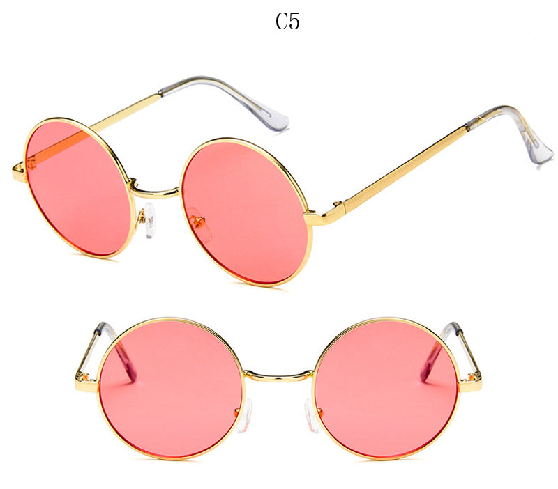 Fashion New Round Sunglasses Women Vintage