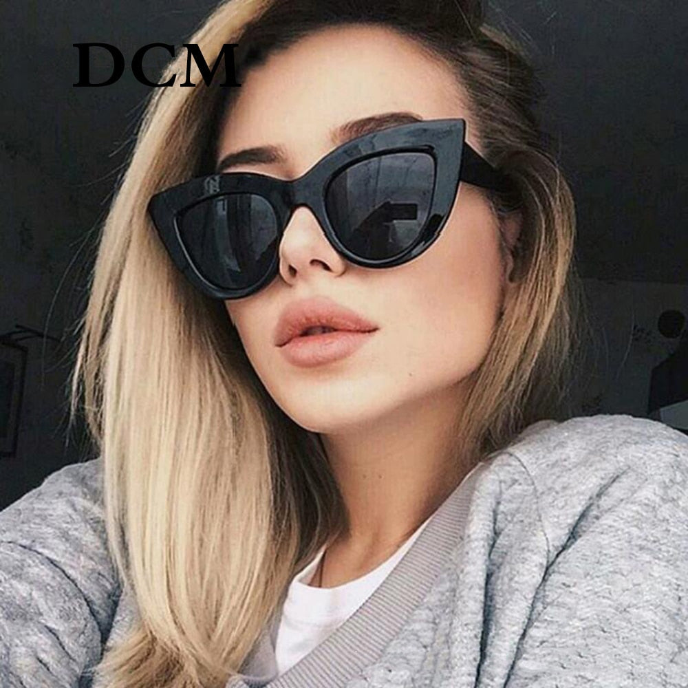 Vintage Sunglasses Women Cat Eye Sunglass 2019 Models