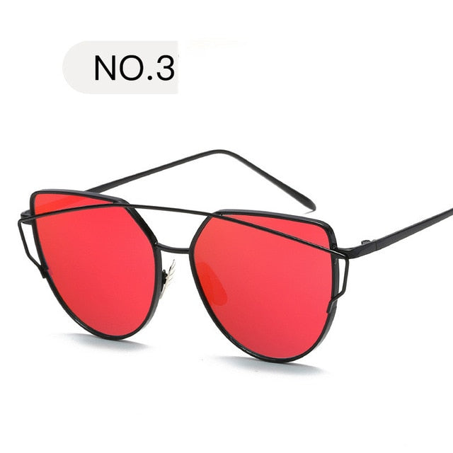 New Fashion Cat Eye Sunglasses Women Luxury Brand Design