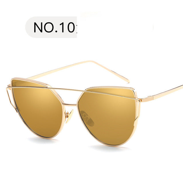 New Fashion Cat Eye Sunglasses Women Luxury Brand Design