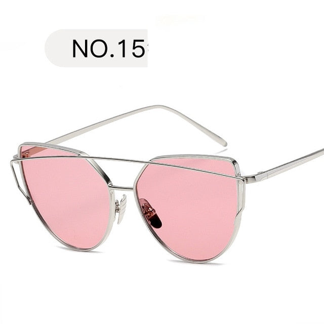 New Fashion Cat Eye Sunglasses Women Luxury Brand Design